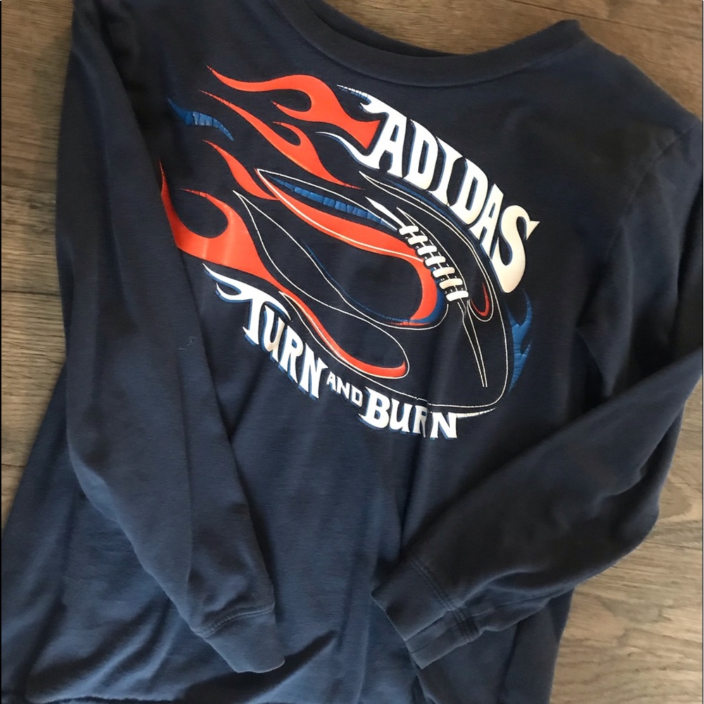 Adidas Boys Long Sleeve Shirt